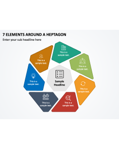7 Elements around a Heptagon PPT Slide 1