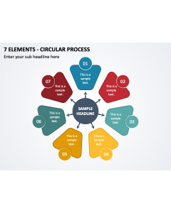 7 Elements - Circular Process PPT Slide 1