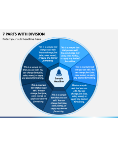 7 Parts with Division PPT Slide 1