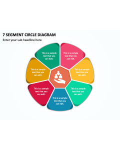 7 Segment Circle Diagram PPT Slide 1