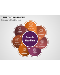 7 Step Circular Process PPT Thumbnail