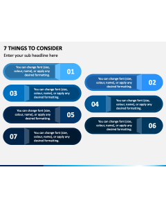 7 Things To Consider PPT Slide 1