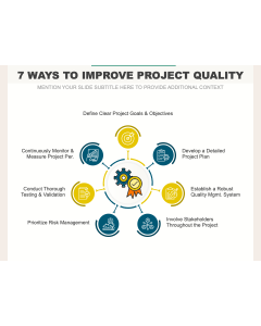 7 Ways to Improve Project Quality PPT Slide 1