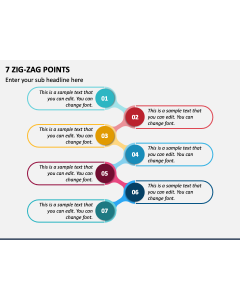 7 Zig-Zag Points PPT Slide 2