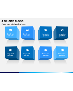 8 Building Blocks PPT Slide 1