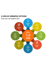 8 Circles Versatile Options PPT Thumbnail
