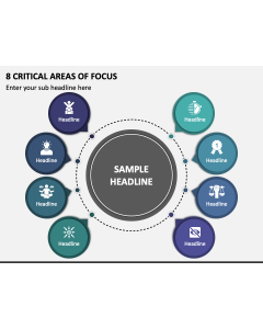 8 Critical Areas of Focus PPT Slide 1