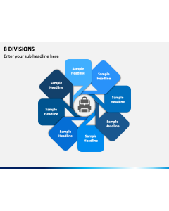 8 Divisions PPT Slide 1
