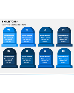 8 Milestones PPT Slide 1