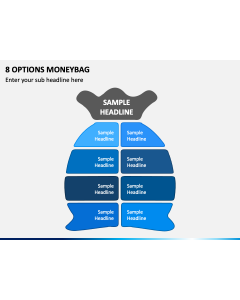 8 Options Moneybag PPT Slide 1