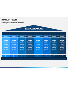 8 Pillar Pieces PPT Slide 1