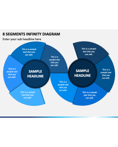 8 Segments Infinity Diagram PPT Slide 1