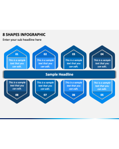 8 Shapes Infographic PPT Slide 1