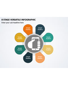 8 Stage Versatile Infographic PPT Thumbnail