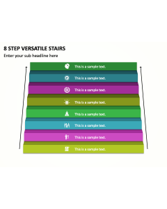 8 Step Versatile Stairs PPT Thumbnail