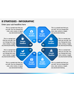 8 Strategies - Infographic PPT Slide 1
