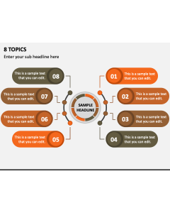 8 Topics PPT Slide 1