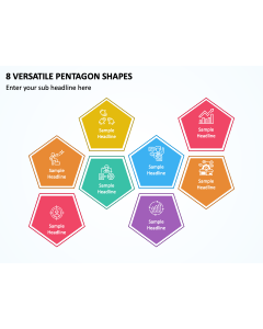 8 Versatile Pentagon Shapes PPT Thumbnail