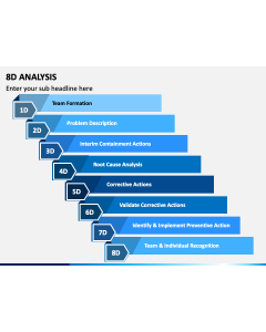 8d Analysis PPT Slide 1