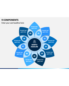 9 Components PPT Slide 1