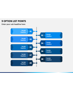 9 Option List Points PPT Slide 1