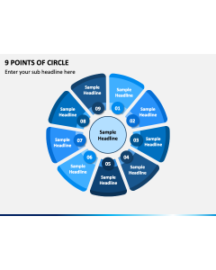 9 Points of Circle PPT Slide 1