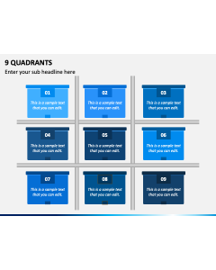 9 Quadrants PPT Slide 1