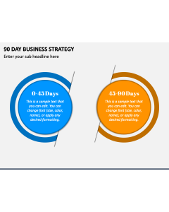 90 Day Business Strategy PPT Slide 1