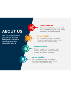 About Us PPT Slide 1