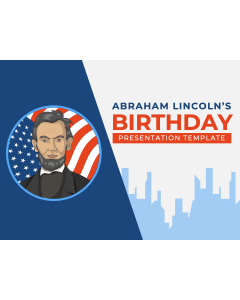 Abraham Lincoln's Birthday PPT Slide 1