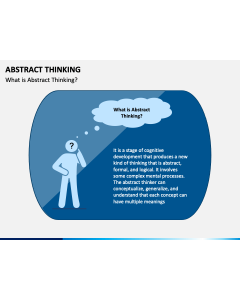 Abstract Thinking PPT Slide 1