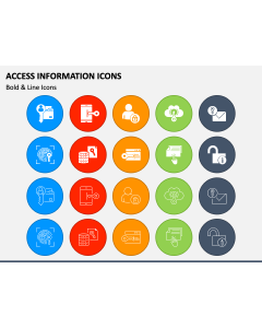 Access Information Icons PPT Slide 1