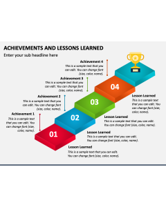 Achievements and Lessons Learned PPT Slide 1