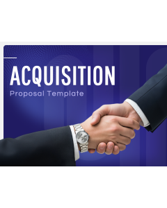 Acquisition Proposal Template PPT Thumbnail