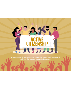 Active Citizenship PPT Slide 1