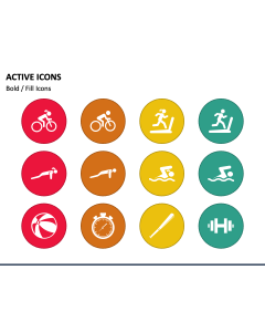 Active Icons PPT Slide 1