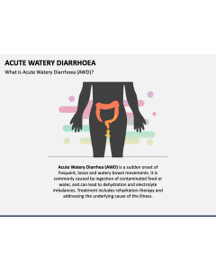 Acute Watery Diarrhoea PPT Slide 1