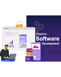 Plantilla de PowerPoint y Google Slides sobre desarrollo de software adaptativo (ASD)
