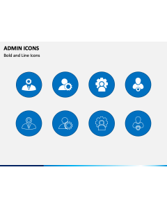 Admin Icons PPT Slide 1