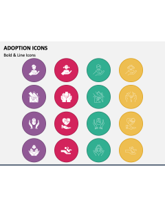 Adoption Icons PPT Slide 1