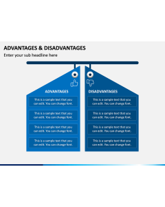 Advantages Disadvantages PPT Slide 1
