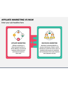 Affiliate Marketing Vs MLM PPT Slide 1