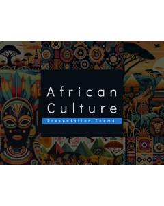 African Culture PPT Slide 1