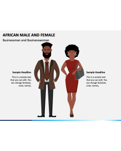African Male and Female PPT Slide 1