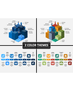 Age Infographics PPT Cover Slide