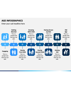 Age Infographics PPT Slide 1