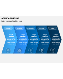 Agenda Timeline PPT Slide 1