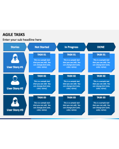 Agile Tasks PPT Slide 1