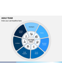 Agile Team PPT Slide 1