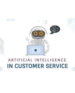 AI in Customer Service PPT Slide 1